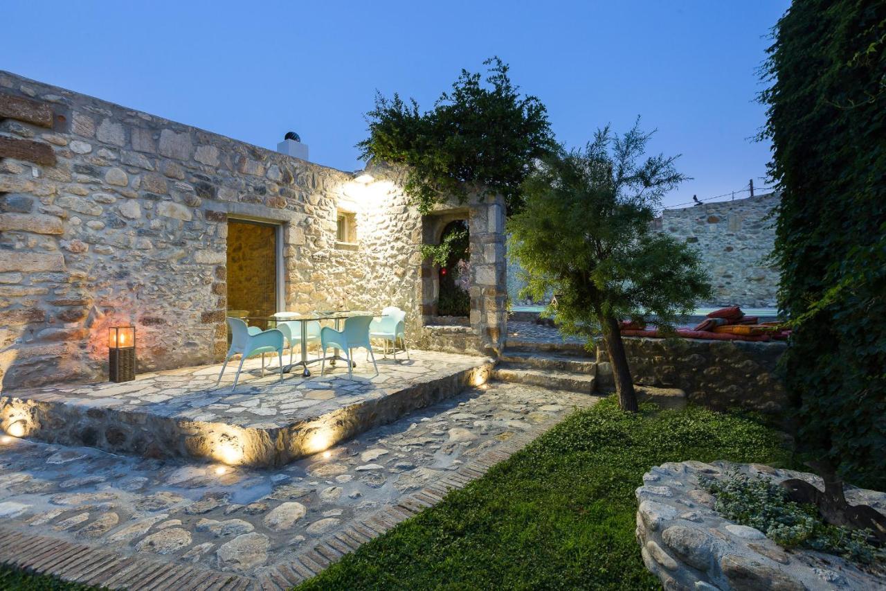 Muazzo Creta Stone House, Nature Escape With Pool, By Thinkvilla Pigí Exteriér fotografie