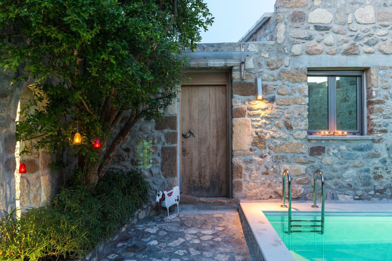 Muazzo Creta Stone House, Nature Escape With Pool, By Thinkvilla Pigí Exteriér fotografie