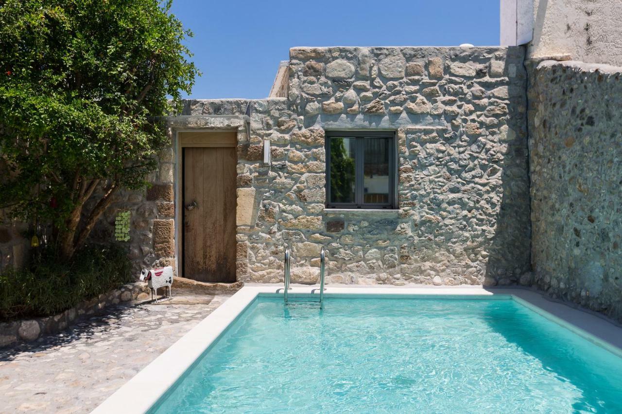 Muazzo Creta Stone House, Nature Escape With Pool, By Thinkvilla Pigí Exteriér fotografie