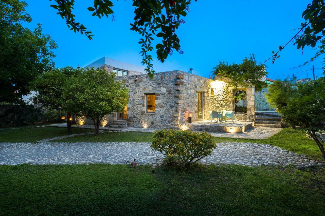 Muazzo Creta Stone House, Nature Escape With Pool, By Thinkvilla Pigí Exteriér fotografie