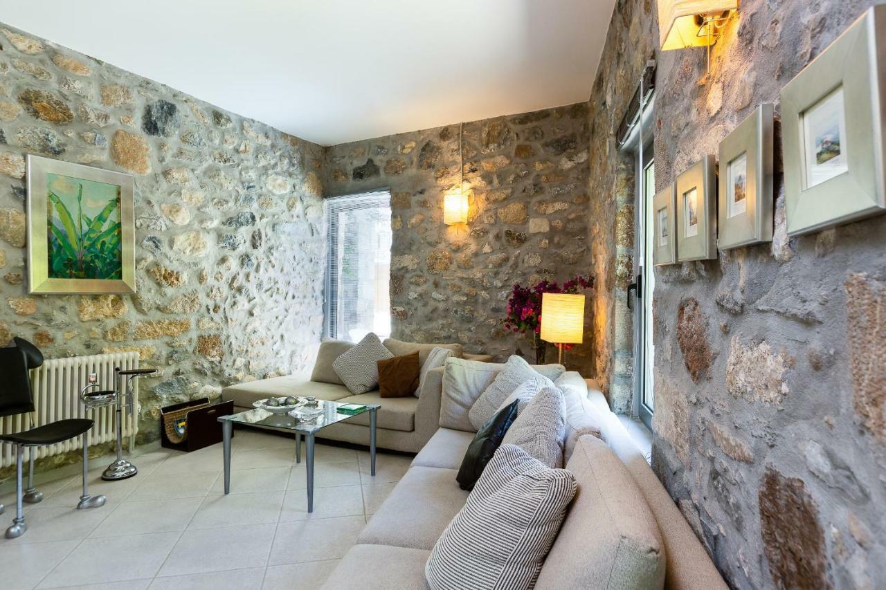 Muazzo Creta Stone House, Nature Escape With Pool, By Thinkvilla Pigí Exteriér fotografie