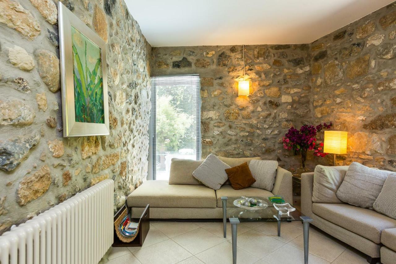 Muazzo Creta Stone House, Nature Escape With Pool, By Thinkvilla Pigí Exteriér fotografie