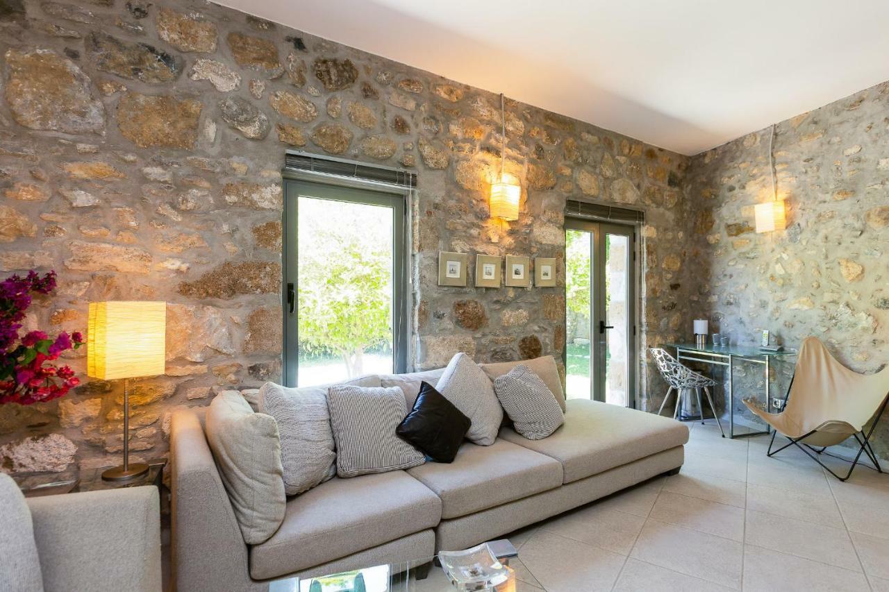Muazzo Creta Stone House, Nature Escape With Pool, By Thinkvilla Pigí Exteriér fotografie